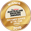 ABA Customer service award 2016